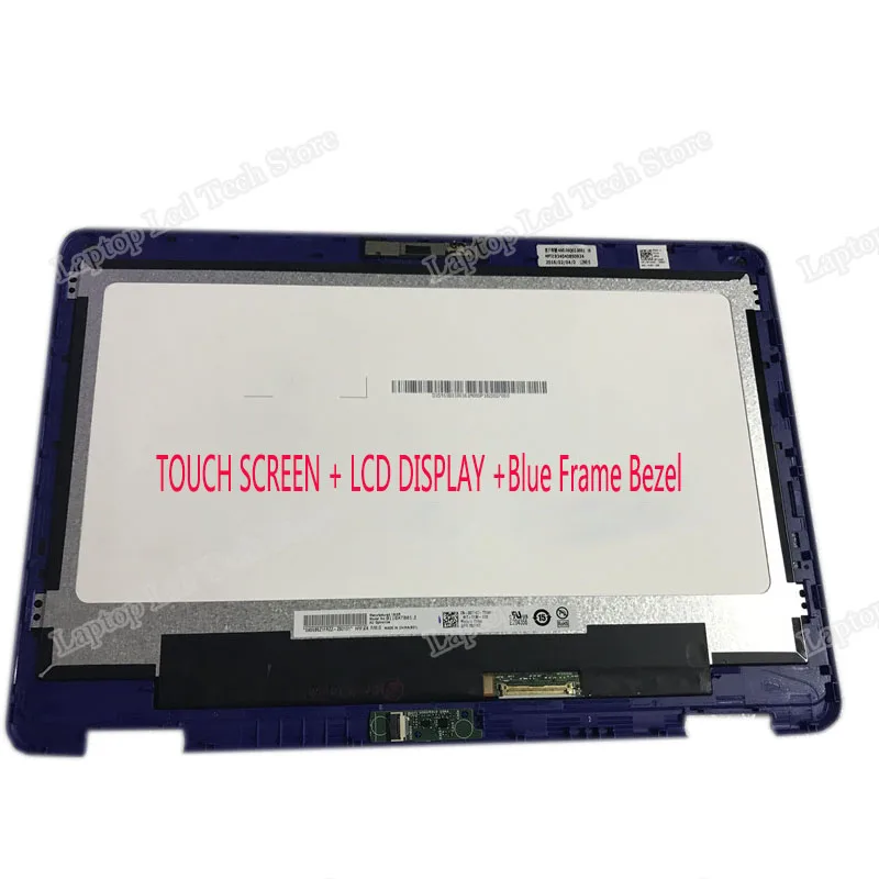 

11.6" inch LCD Touch Digitizer Screen Assembly for Dell Inspiron 11 3168 3169 LCD Display 1366*768 P25T P25T001