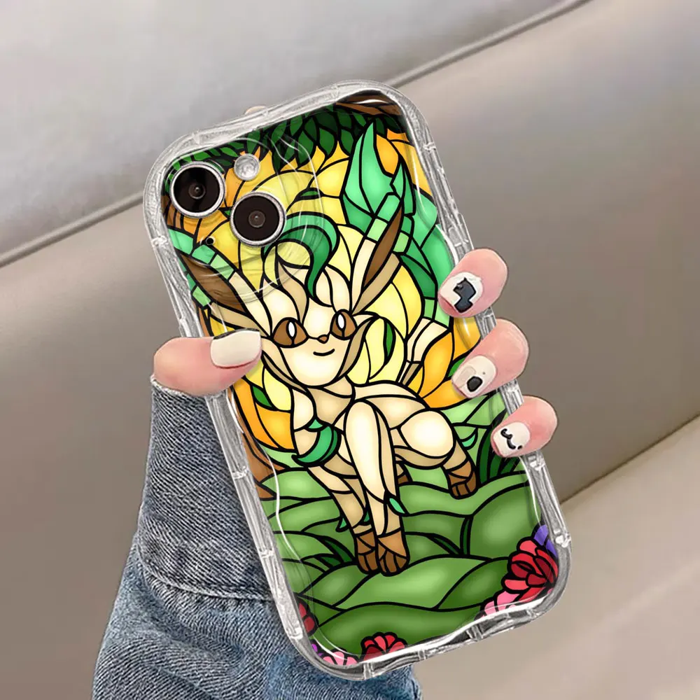 Rock P-Pokemon Evoli Gengar Telefoonhoesje Voor Iphone 14 11 Pro Se 8 13 15 Promax Xr 7 12 Mini Xs Max 6 6S 15Plus X Funda Coque Cas