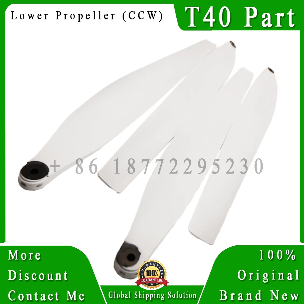 Original Agras T40 Lower Propeller CCW White Brand New for Dji T40 Agricultural Drone Repair Replacement