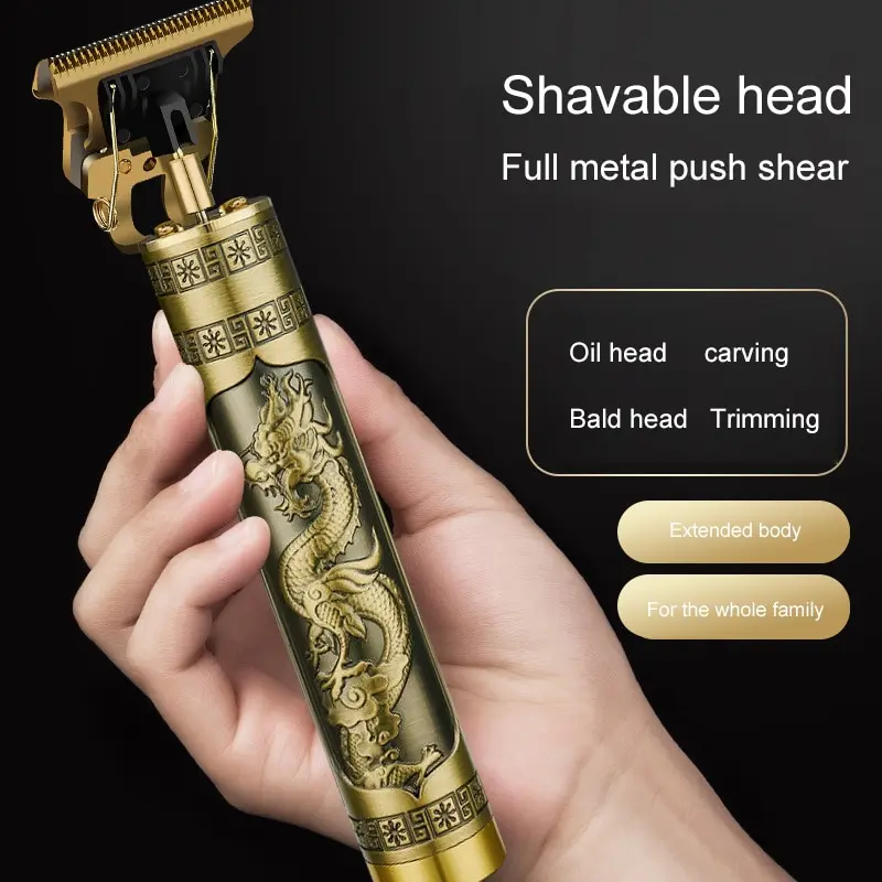 Electric Hair Clipper Professional USB Cordless Clipper Professional Beard Trimmer Haircut Grooming Kit Hair Cutting Machine gallery 1