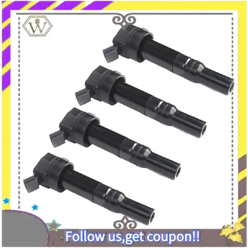 

ABXV-27301-3F100 4Pcs Ignition Coil High Voltage Package For Hyundai Kia 2.4 2009-2014