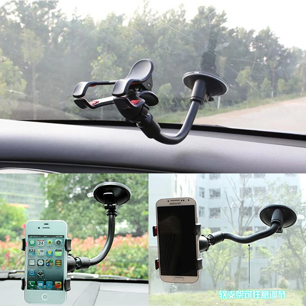 360-Grad-drehbarer Auto-Handyhalter mit Saugnapf, universeller Handyhalter, stoßfester GPS-Clip, Smartphone-Ständer, Autowerkzeug – Detail 27