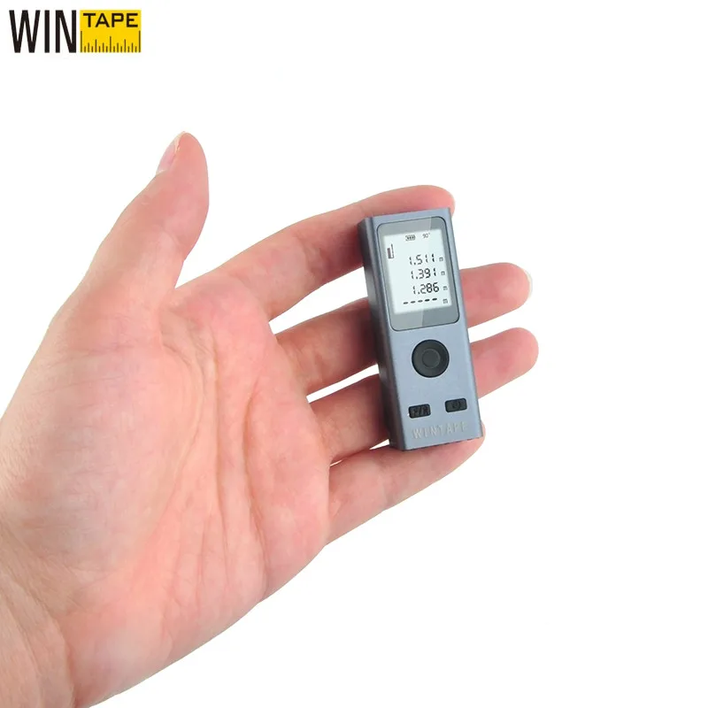 Wintape Digital Laser Range finder 40m 60m Portable USB Charging High Precision Measurement Laser Rangefinder Measuring Tool