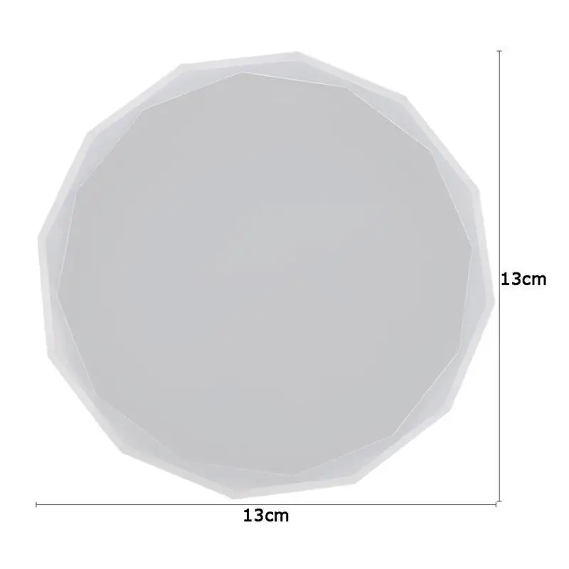 Silicone Mold for Round Square Rectangle Coaster Base