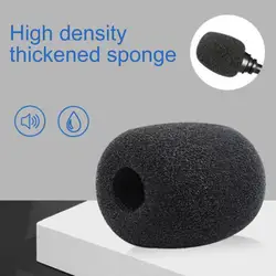 10Pcs MIC Filter Useful Plosives Reduction Lapel MIC Foam Cover Small MIC Windshield Foam