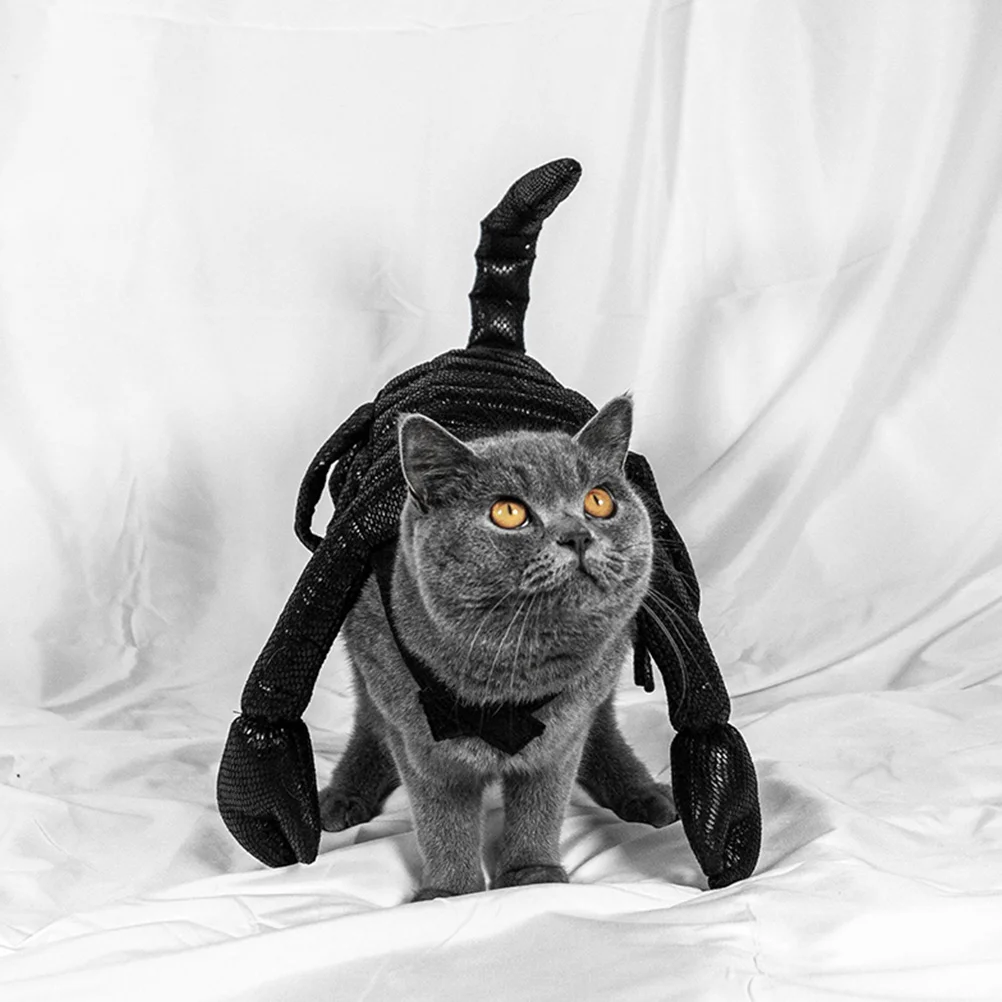 Halloween Decor Pet Clothing Cosplay Costume Scorpion Cat Costumes Animal Dog Decoration