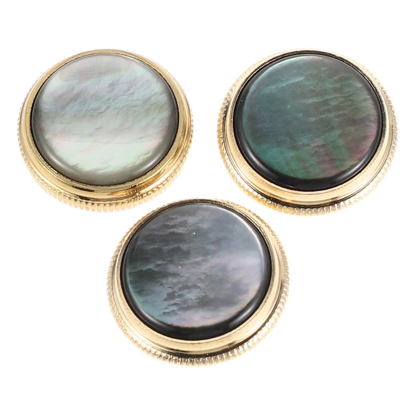 

3Pcs Trumpet Finger Buttons Nickel-Plated Metal Valve Caps Replacement Elegant Design Musical Instrument Accessories Trumpet