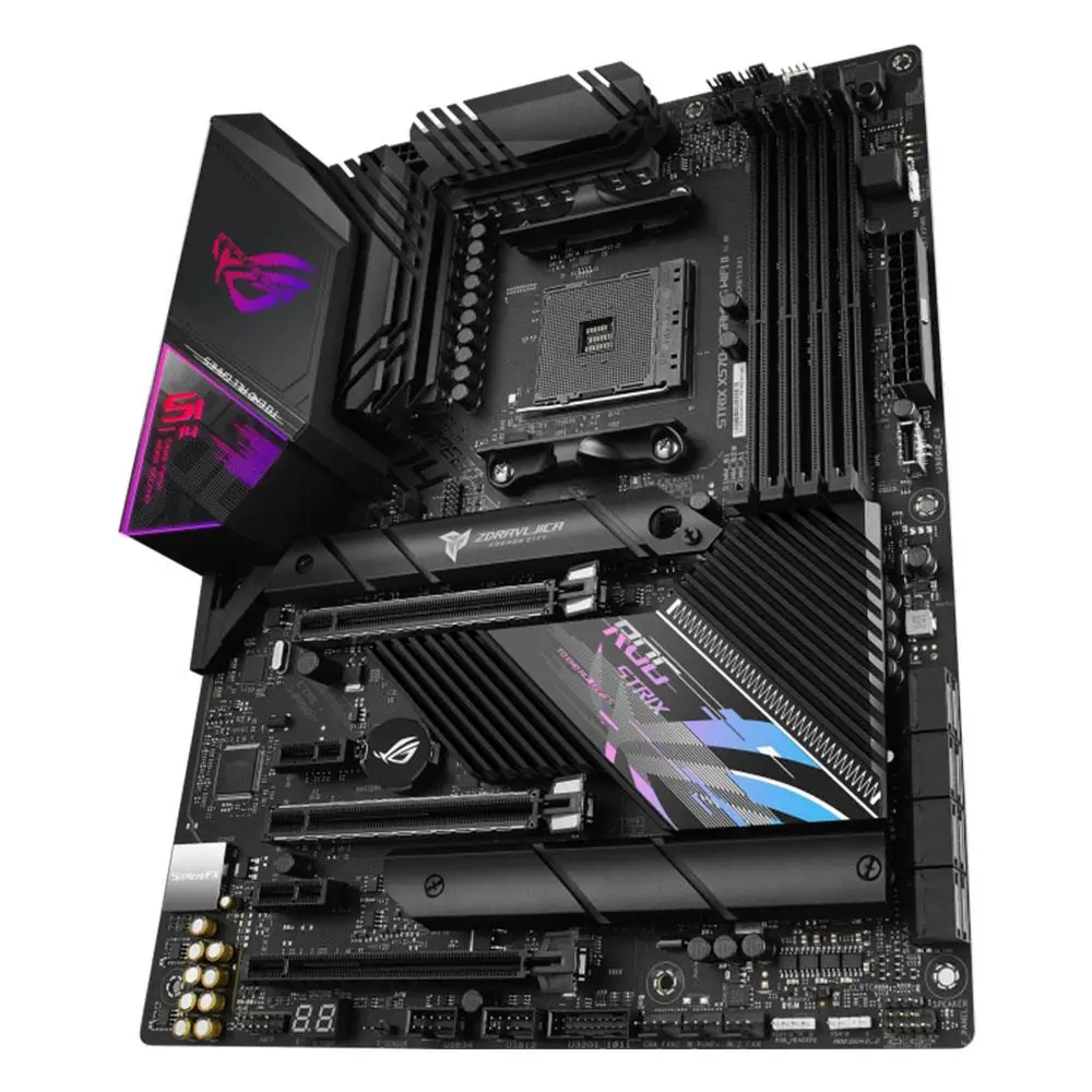 X570 Motherboard ASUS ROG STRIX X570-E GAMING WIFI II Support Ryzen 5 5600G DDR4 128GB Socket AM4 PCI-E 4.0 USB 3.2 M.2 ATX