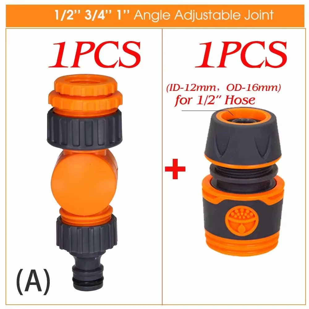Full sets PFaucet hose connector set 1/2 ''&3/4 ''