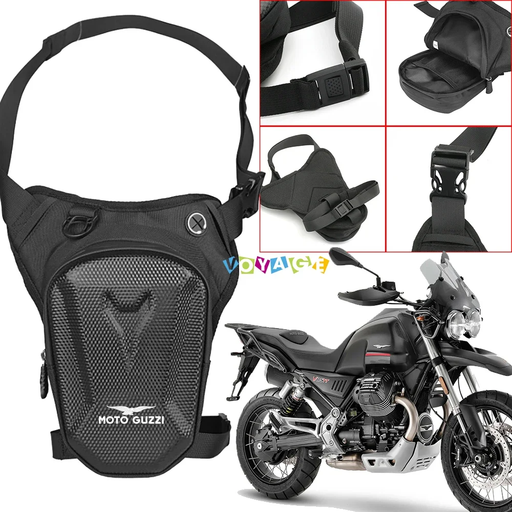 

For Moto Guzzi V100 Mandello V7 Stone V8S TT Bobber Breva 850 Thigh Belt Bag Waterproof Bag Leg Side Bag Motorcycle Accessories