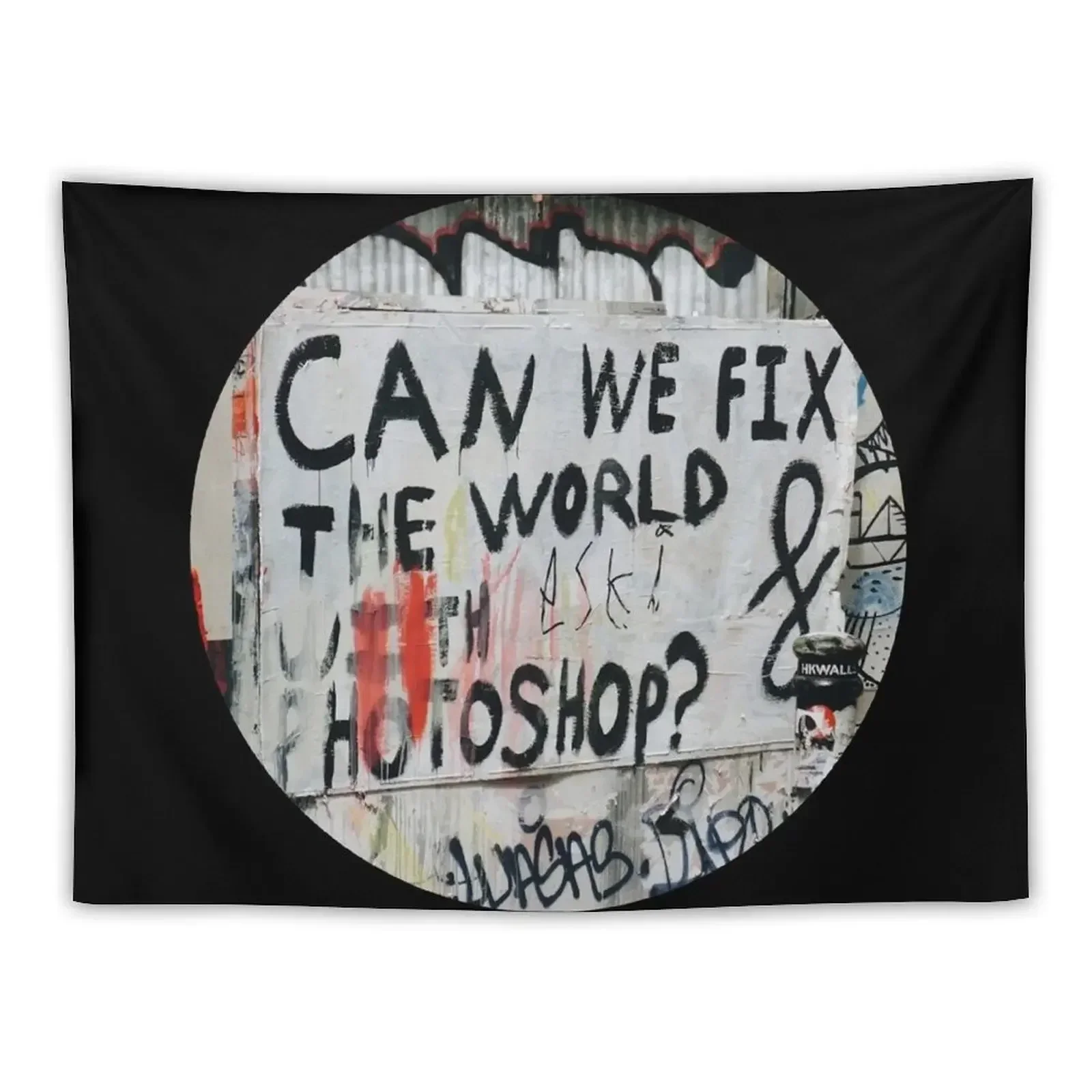 

Can we fix the world with Photoshop Tapestry Bedrooms Decor Decorative Wall Tapestry