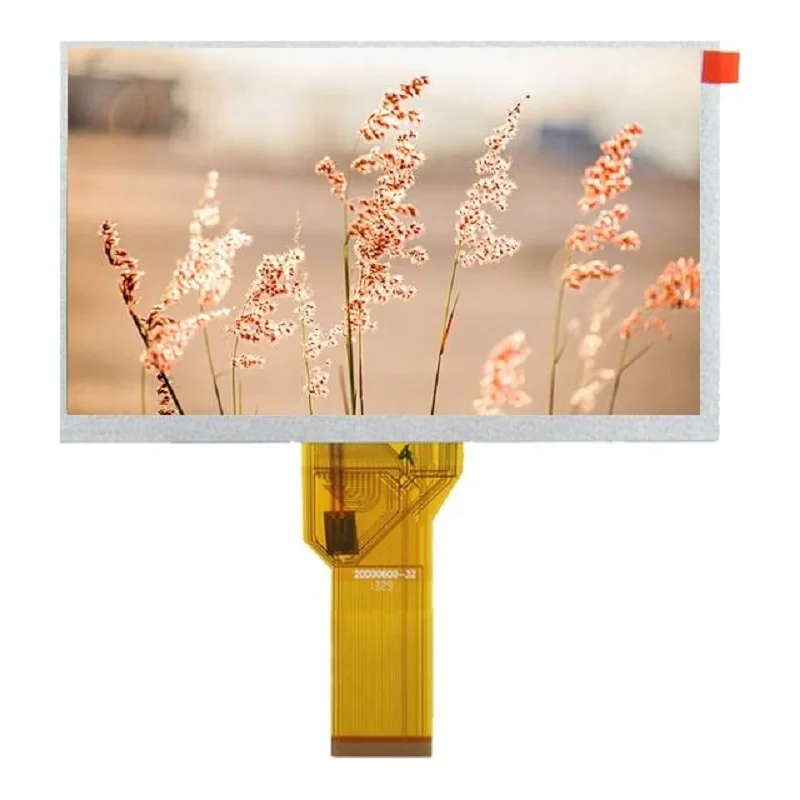 7.0Inch AT070TN94 LCD Display 800*480 Resolution RGB Vertical Stripe Module Normally White Panel With 50 Pins FPC Display Screen
