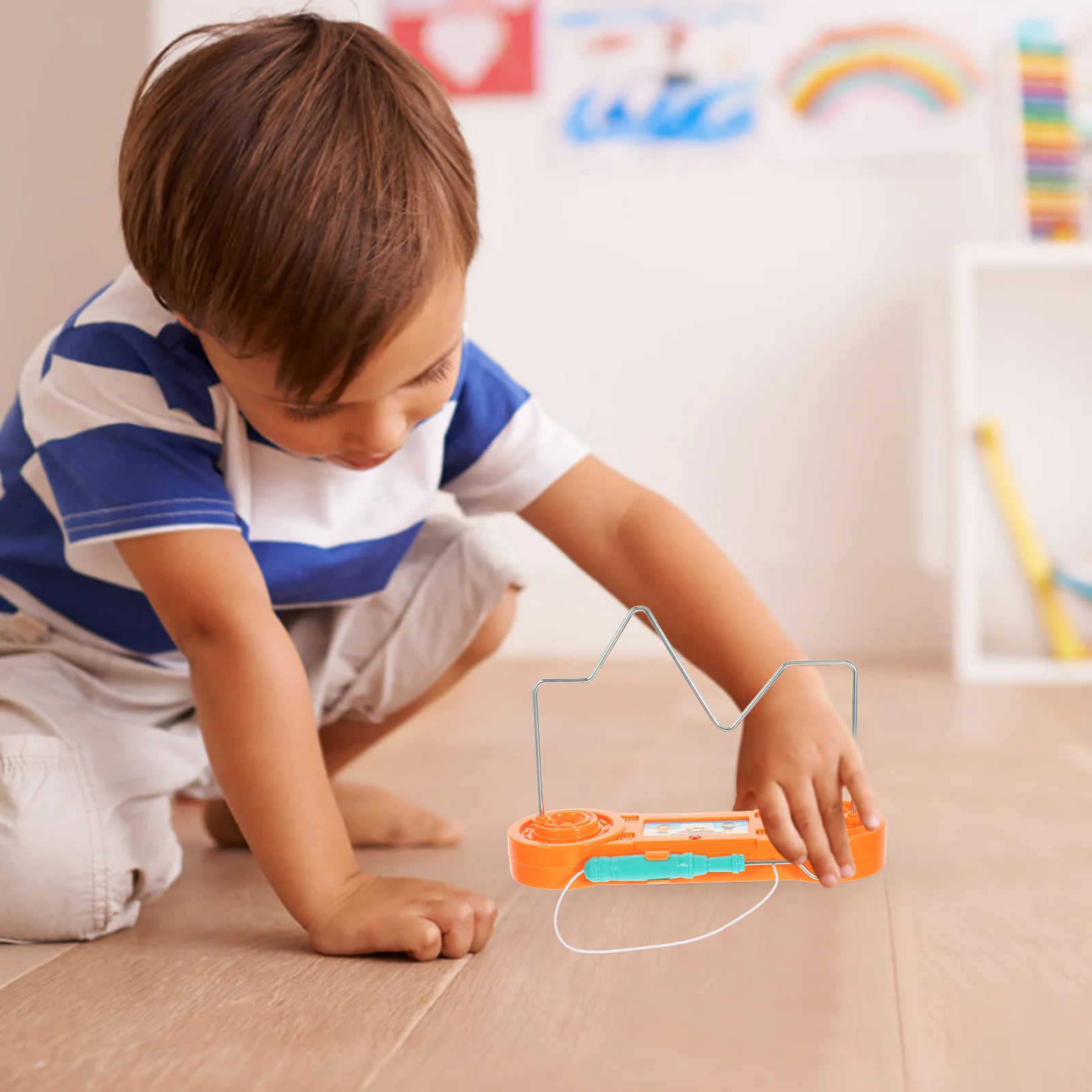 

Maze Toy Early Educational Children Electric Touch Labyrinth Drop-resistant Innovative Bump Plastic