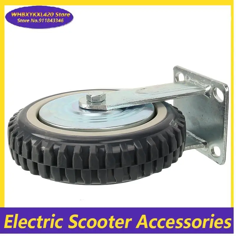 

8-Inch Gray Bee Fire Fixed Wheel - Dedicated for Dining Cars Service Cars Wear-Resistant Load-Bearing Home Accessory