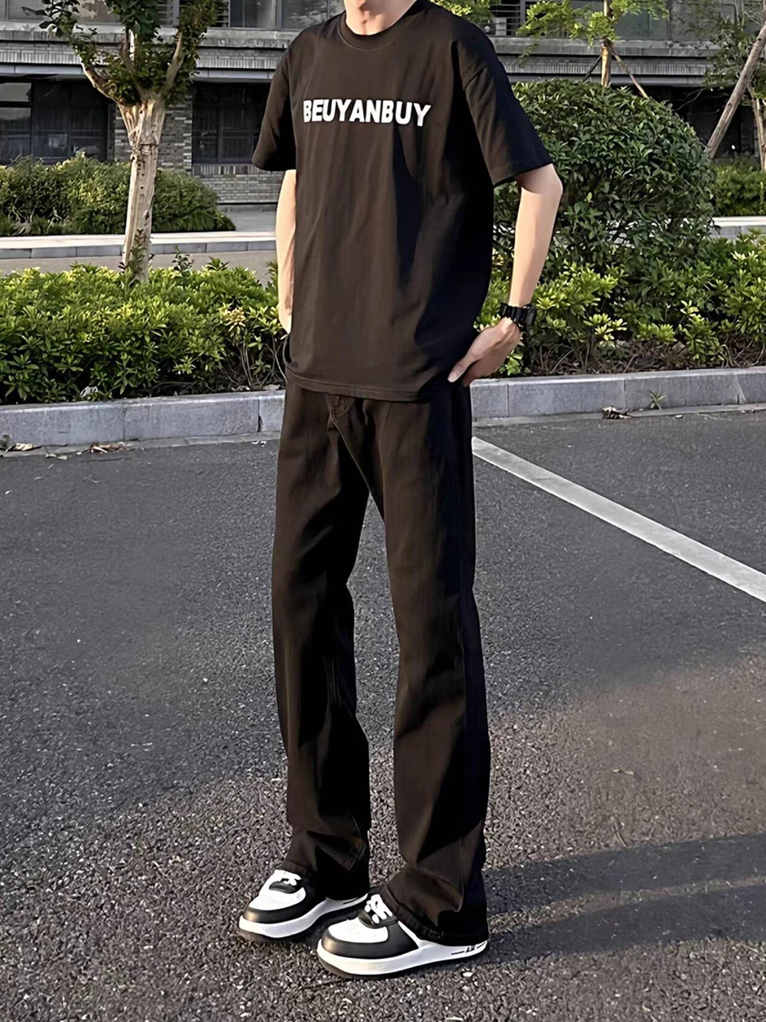 กางเกงยีนส์แบล็ค ลีฟ เบลด ทรงส - Street Fashion Vibes บทวิจารณ์และราคา