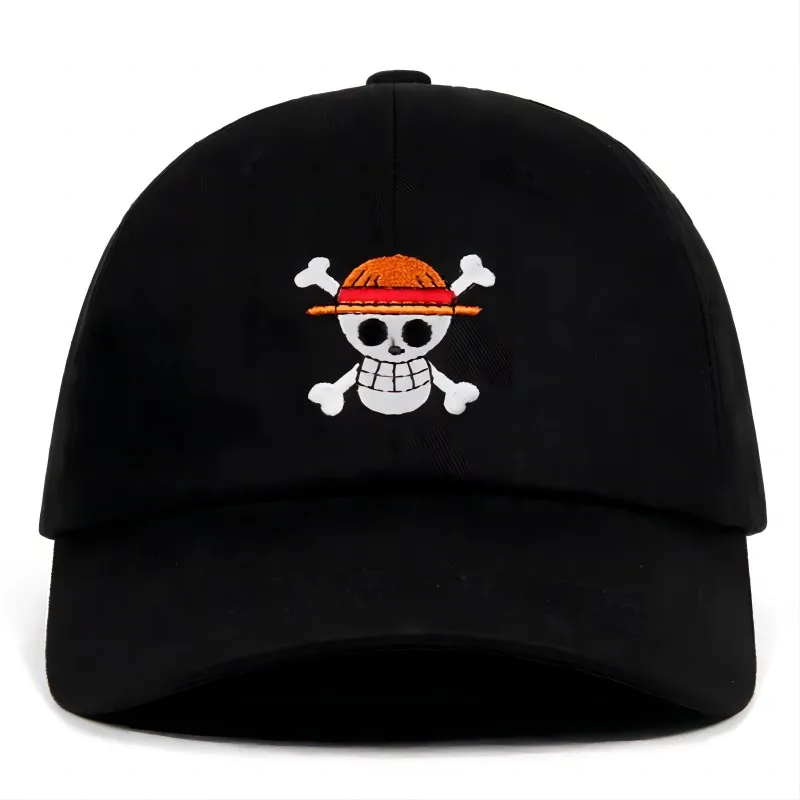 Baseball Cap Embroidered Baseball Cap Skull Cotton Cap Hip Hop Casual Soft Top Hat