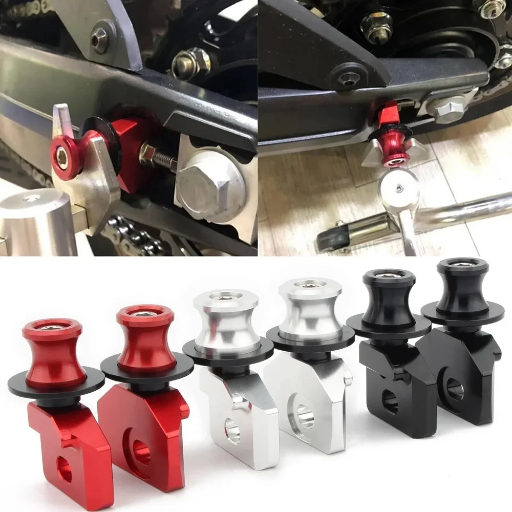 Motorcycle Adjust Rear Fork Axle Chain Swingarm Spool Slider Bobbin Stand Screw Stud Bolt Nut For Honda CB650F/R CBR650F/R 14-22