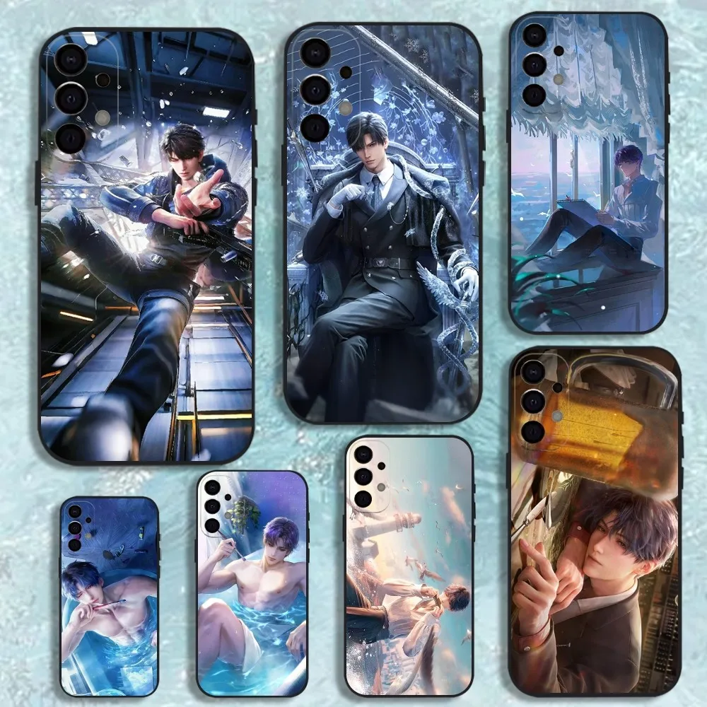 

L-Love and D-Deepspace Zayne Phone Case For Samsung S25,S24,S21,S22,S23,S30,Ultra,S20,Plus,Fe,Lite,Note,10,9,5G Black Cover