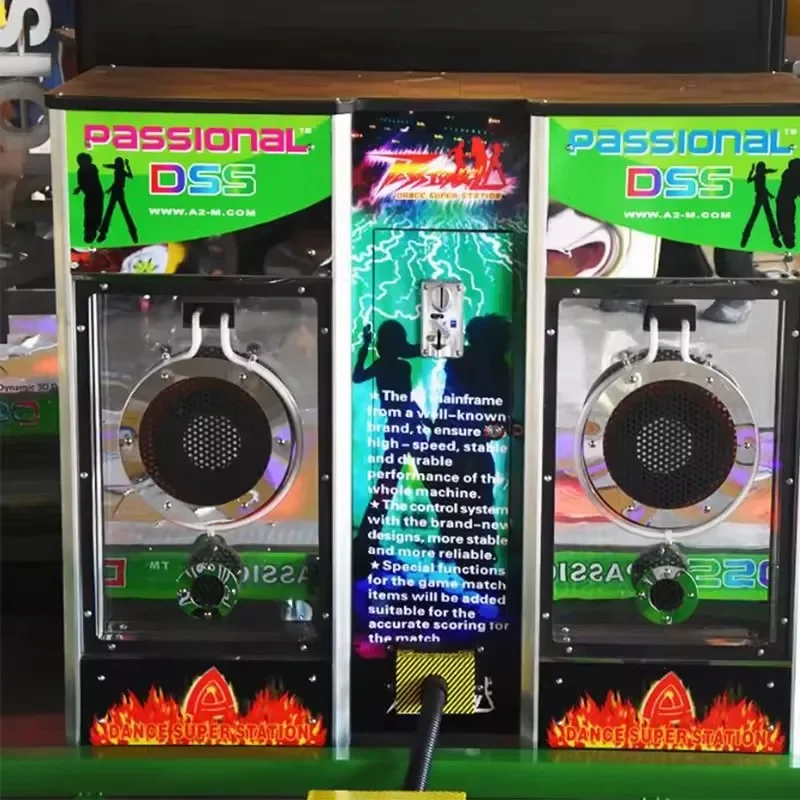 Nuovi prodotti Gioco arcade Revoluzione di danza interattiva Macchina arcade Macchina da gioco di ballo di divertimento Macchina da ballo musicale in vendita
