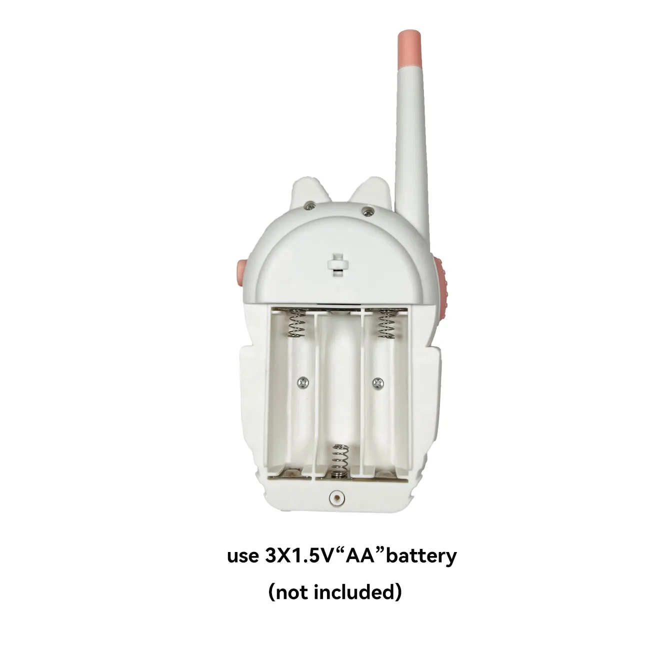 Giocattolo walkie-talkie dei cartoni animati Giocattolo di conversazione divertente Gioco interattivo per interni domestici all'aperto Qualità del suono chiara senza batteria di distribuzione