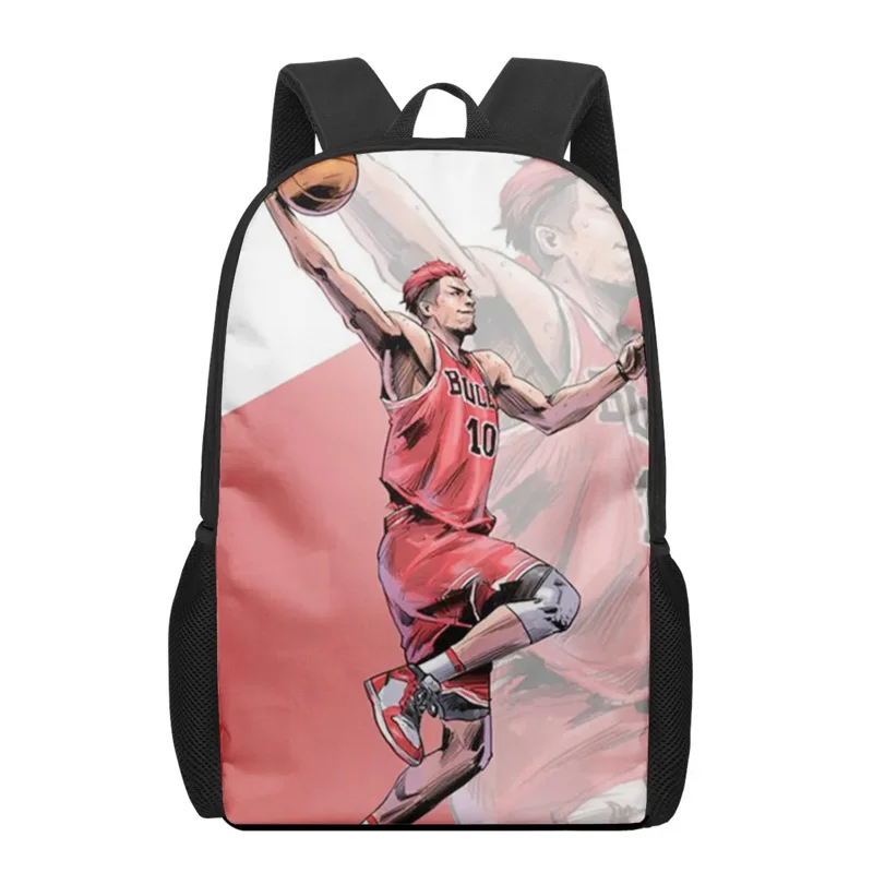 

Anime Basketball Sport Pattern Backpacks Teenager Fashion Print Casual Backpacks Student Schoolbag Boys Girls Daily Bookbags