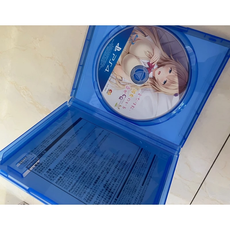 PS4 لعبة LUA المستعملة CD بلاي ستيشن 4 أقراص ألعاب بلاي ستيشن 4 ألعاب Ps4 Tonari ni Kanojo no Iru Shiawase Curious Queen