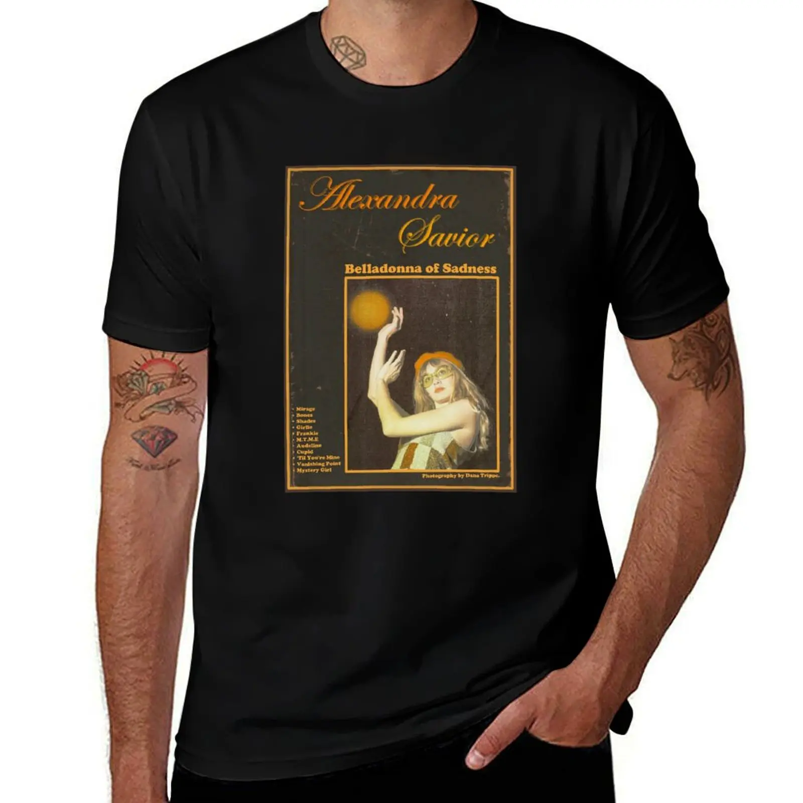 Alexandra Savior, Belladonna of Sadness Vintage Cover T-Shirt t shirts for man pack cotton T-Shirt