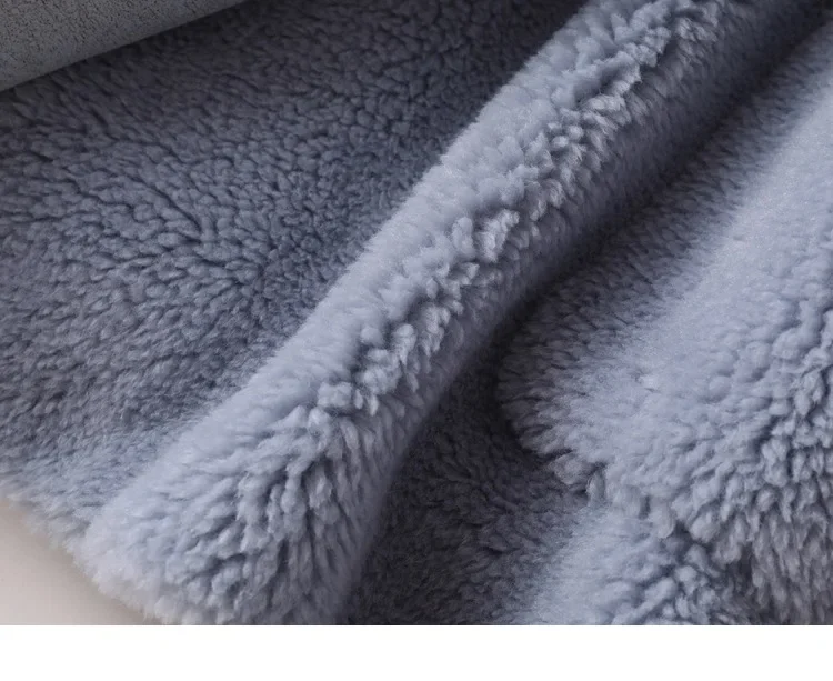 معطف الفرو الحقيقي جودة عالية الاسترالية المرأة معاطف الصوف الطبيعي سميكة الدافئة أنيقة فضفاضة كبيرة الحجم طويلة أبلى للنساء ZT187