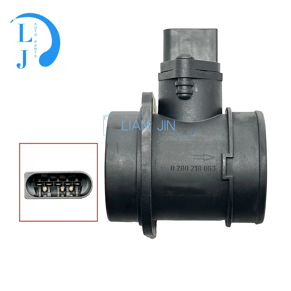 0280218063 Air Flow Meter Sensor Fit for VW Audi Seat Skoda  06A906461L