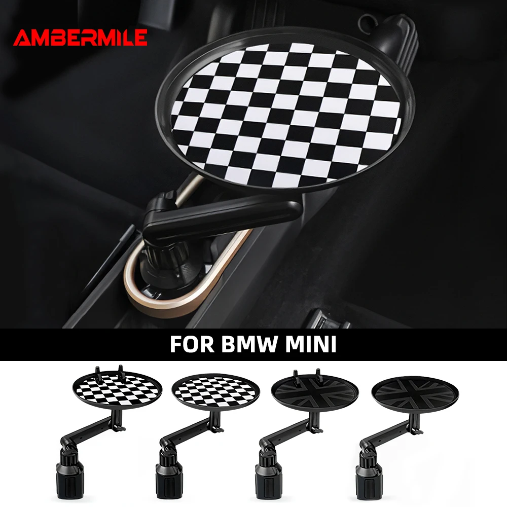 

Держатель-органайзер для напитков и закусок на сиденье автомобиля, регулируемый, многофункциональный, для Mini Cooper F56 R56 R55 R60 F55 F54 F60