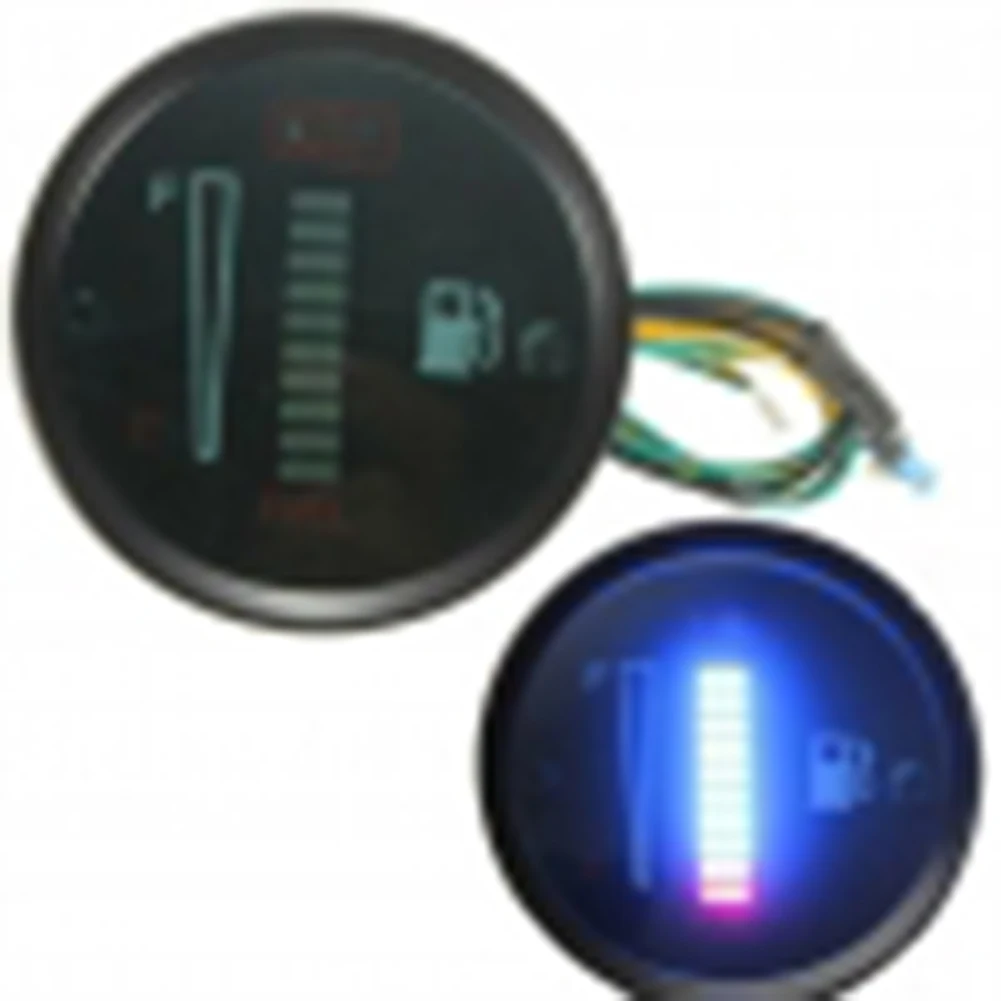 12V Fuel Meter Car Motorcycle Gauge For Fuel Level Monitoring Anti-corrosion Direct Installation High-quality Materials