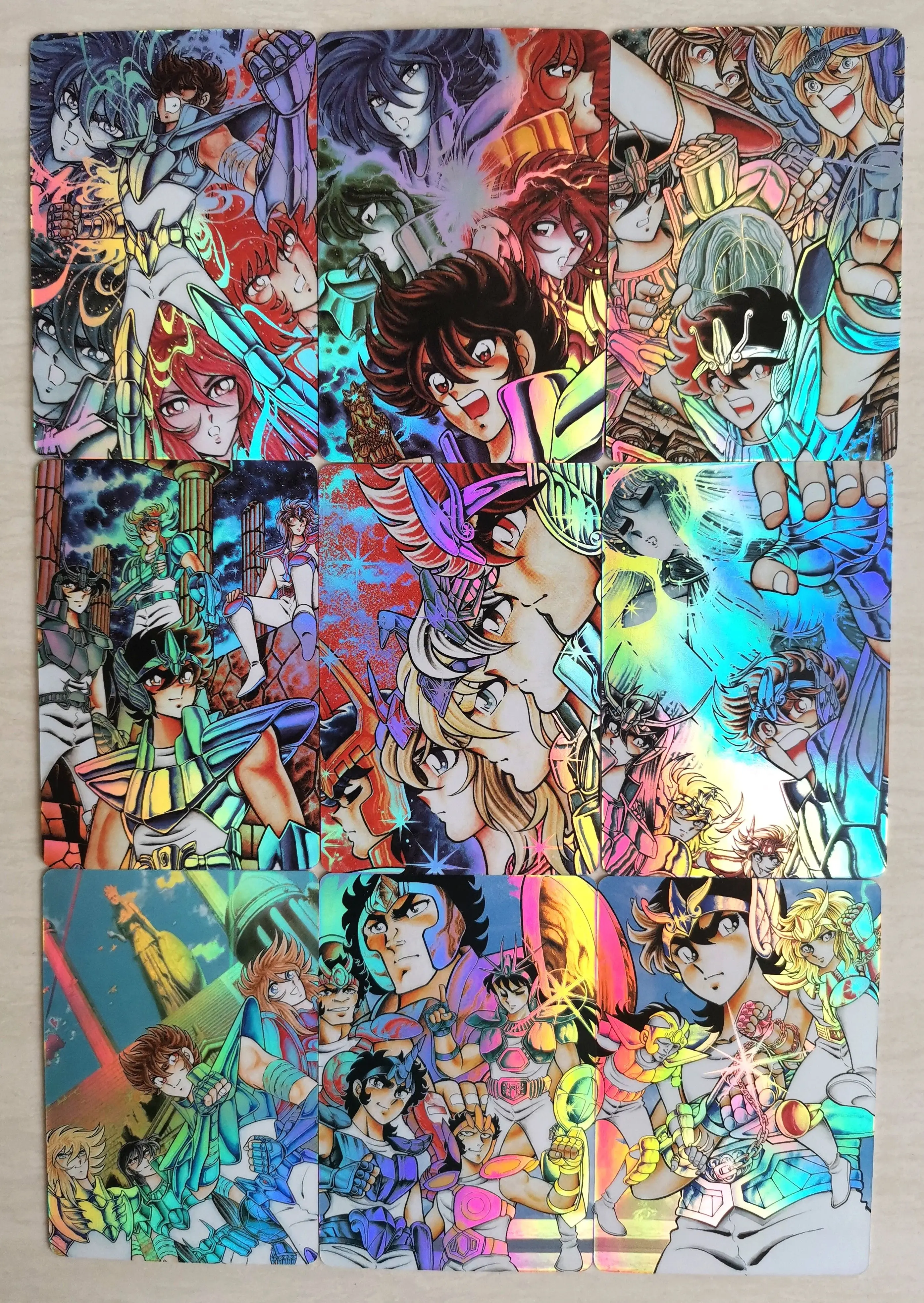 

18 шт./компл. «сделай сам», Saint Seiya: Thelegend of Sanctuary, самоконтроль, коллекционная фирменная торговая флэш-карта, аниме, подарок с героями мультфильмов