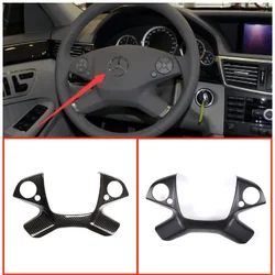 ABS Car Steering Wheel Button Frame Trim Cover interior accessories For Mercedes-Benz E-Class W212 E260 E300 2009-2013