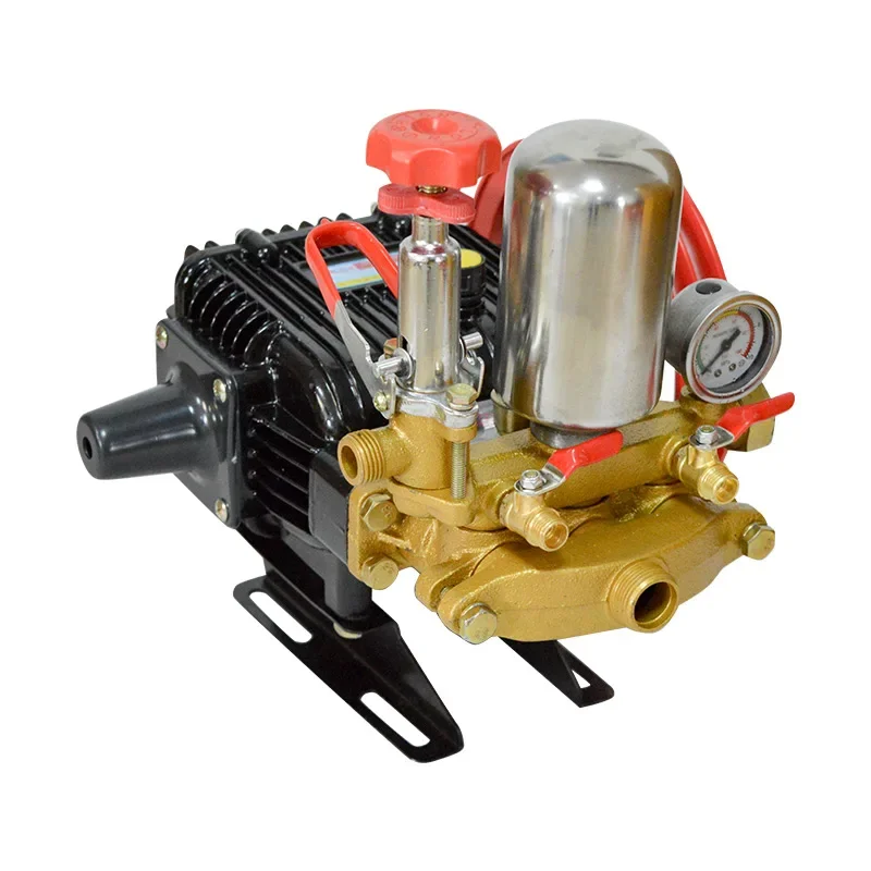 

High Pressure Three Cylinders Pump Plunger Pump For Pesticide Spraying Machine Type 26 With English Manual