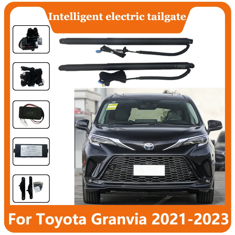 Car Electric Tailgate Lift Auto Electric Trunk Drive Kick Sensor Rear Door Power Kit For Toyota Granvia 2021-2023