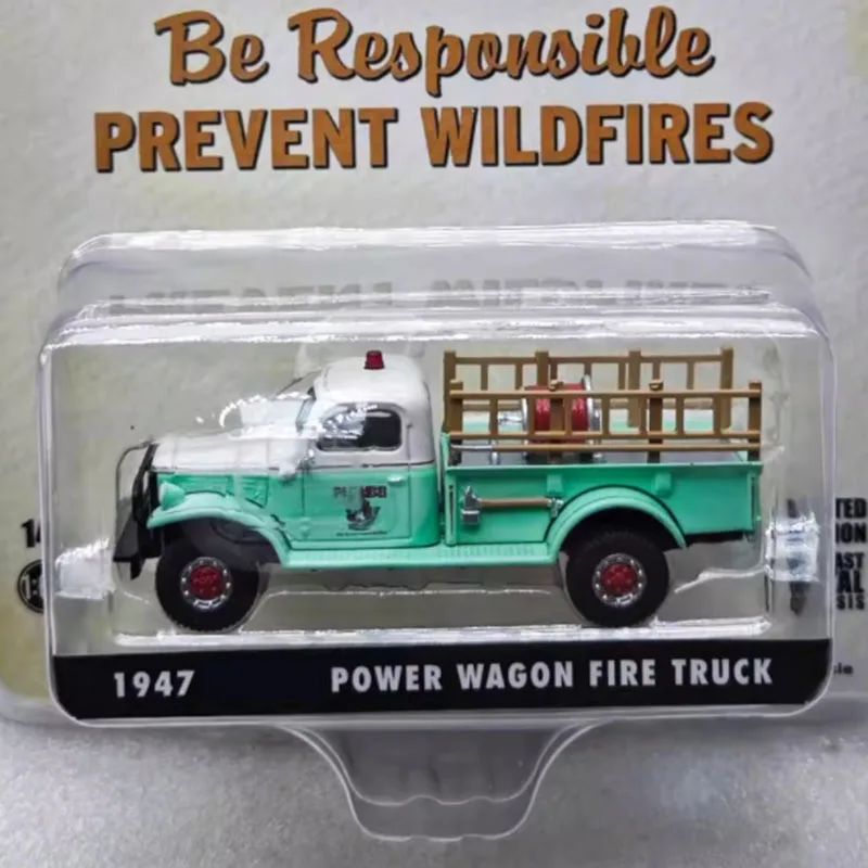 

Greenlight масштаб 1/64 1947, симулятор грузовика из сплава, имитация модели автомобиля, статическая коллекция, украшенные праздничные подарки, игрушки, сувенирный подарок