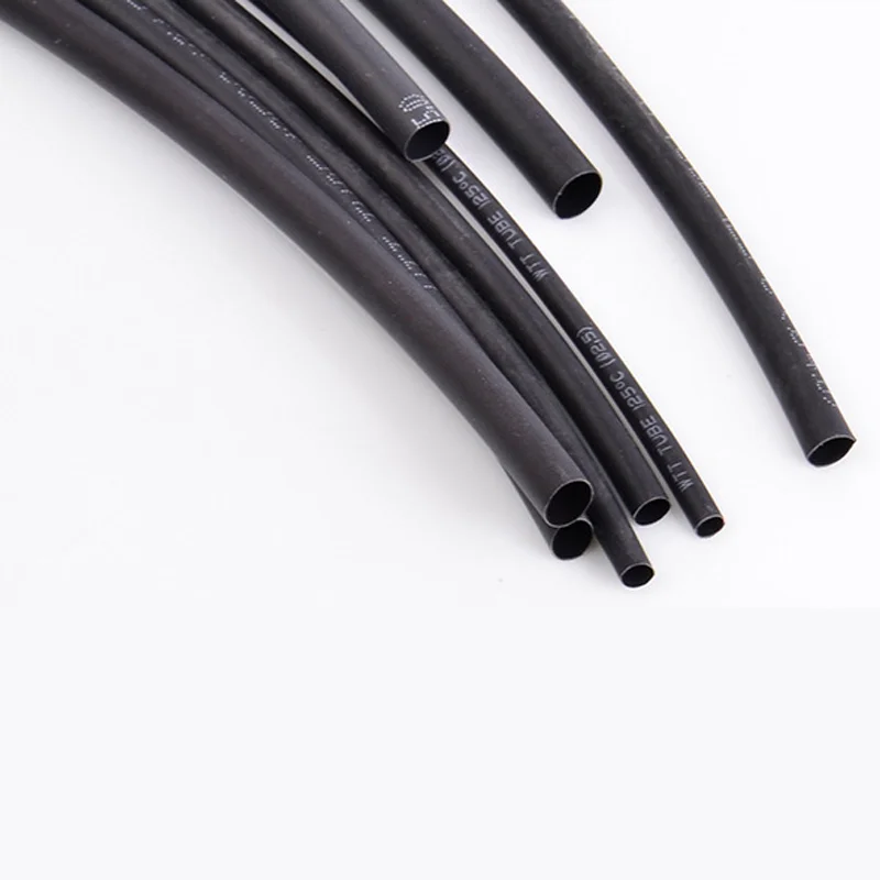 10m Heat Shrink Tube Black 2:1 Polyolefin Tubing Sleeving Cable Protecctor φ1/1.5/2/2.5/3/4/5/6/7/8/10/12mm Cable Wire Sleeves