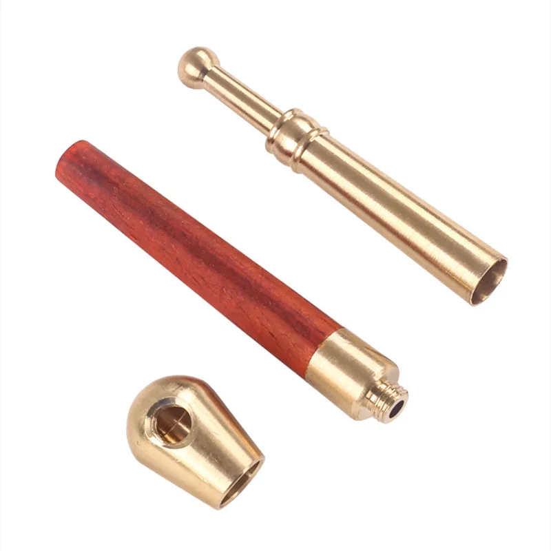 Smoking Filter Mouthpiece Reduce Tar Filter Sandalwood Cleaning Mouthpiece Removable Cycle Cleaning Portable