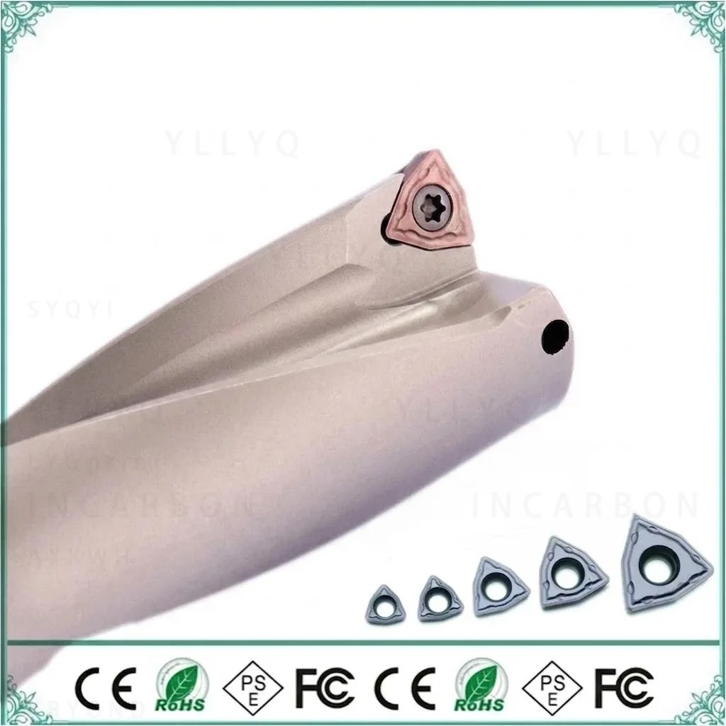 WC Series U Drill 2D/3D/4D/5D 14mm-50mm Fast Drill Bit Set for WCMX/WCMT Series CNC Lathe Mechanical Insert Tool Holder