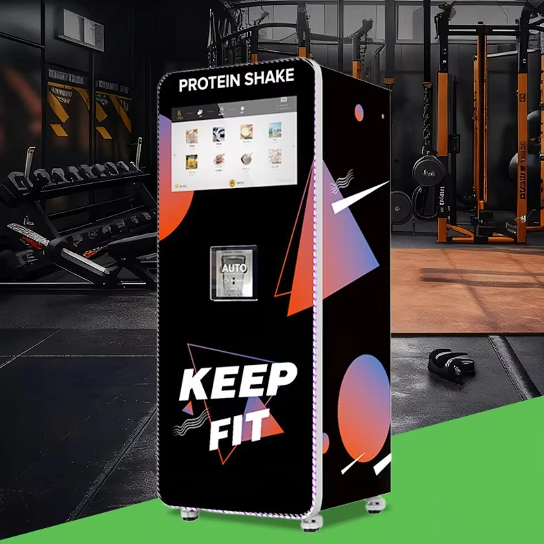 FOODLINE Office Fitness Room Protein Vending Machine Anti Scratch Shell Overheat Protection Dispensing Device
