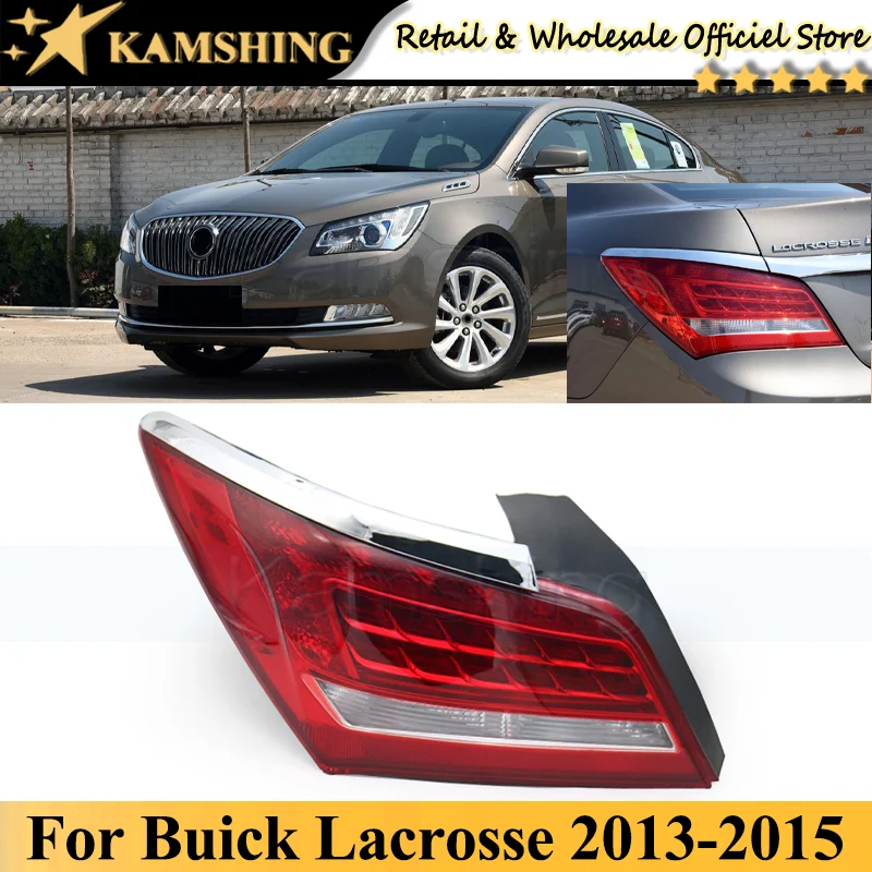 

Kamshing For Buick Lacrosse 2013 2014 2015 Rear Tail light lamp Taillights taillamps Brake Light