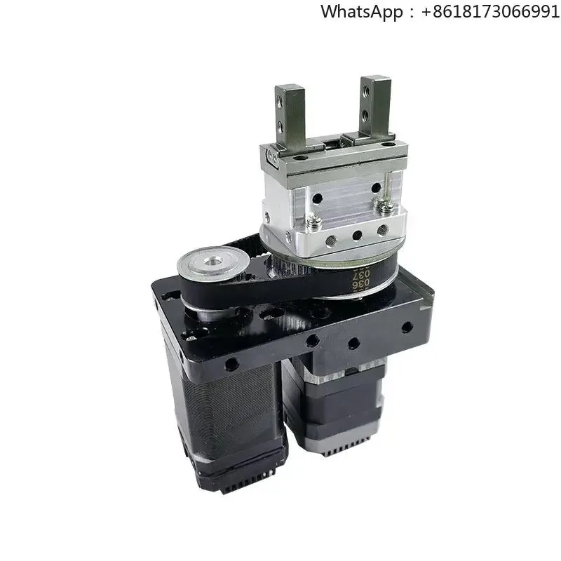 Stepping drive integrated test tube screw cap opening and closing cap screwing bottle cap two claws infinite angle rotating