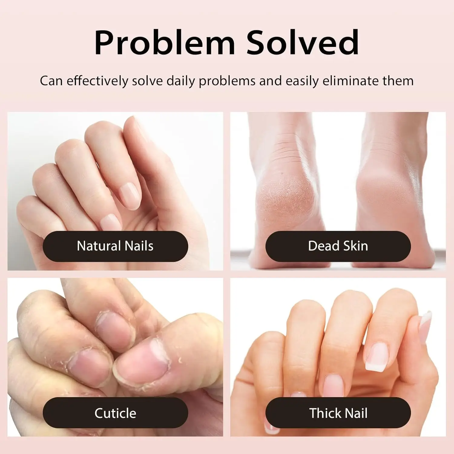 ワンドイング電動ネイルドリルキット充電式コードレスマニキュアキットポータブルネイル研磨機爪のトリミングと角質除去用