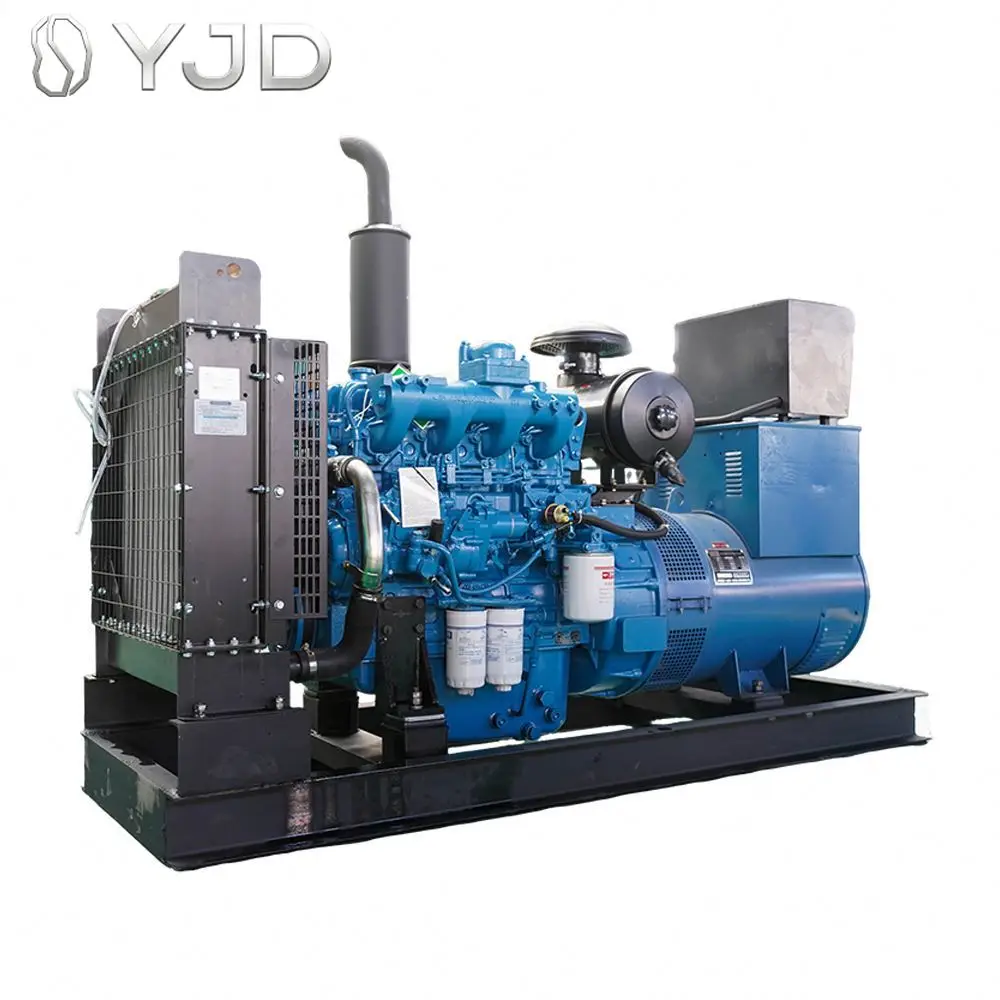 Yuc-hai YC4A100Z-D25 75kw Silent Diesel Power Generator Auto Start Open Frame 110V/380V/230V Rated 50/60Hz Frequency 1500RPM