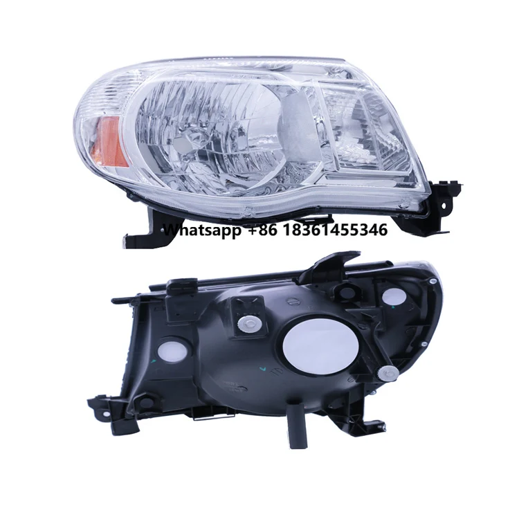 Autolamp Autolight Car Headlamp Auto Headlamp For 2005-2011  Tacoma Headlight Car Lamp 2005 2006 2007 2008 2009 2010 2011