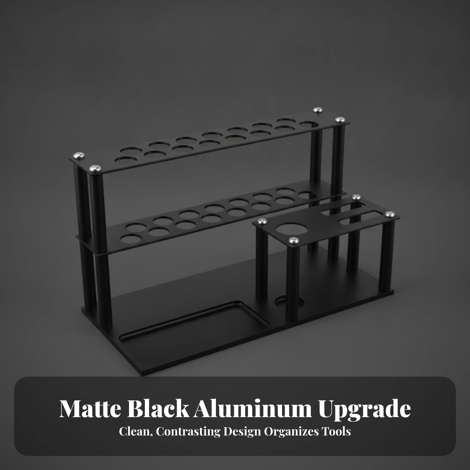 Repair Tool Storage Holder Open-Frame Tool Storage Rack Screwdriver Organizer Multi-Tier Screwdriver Holder Practical