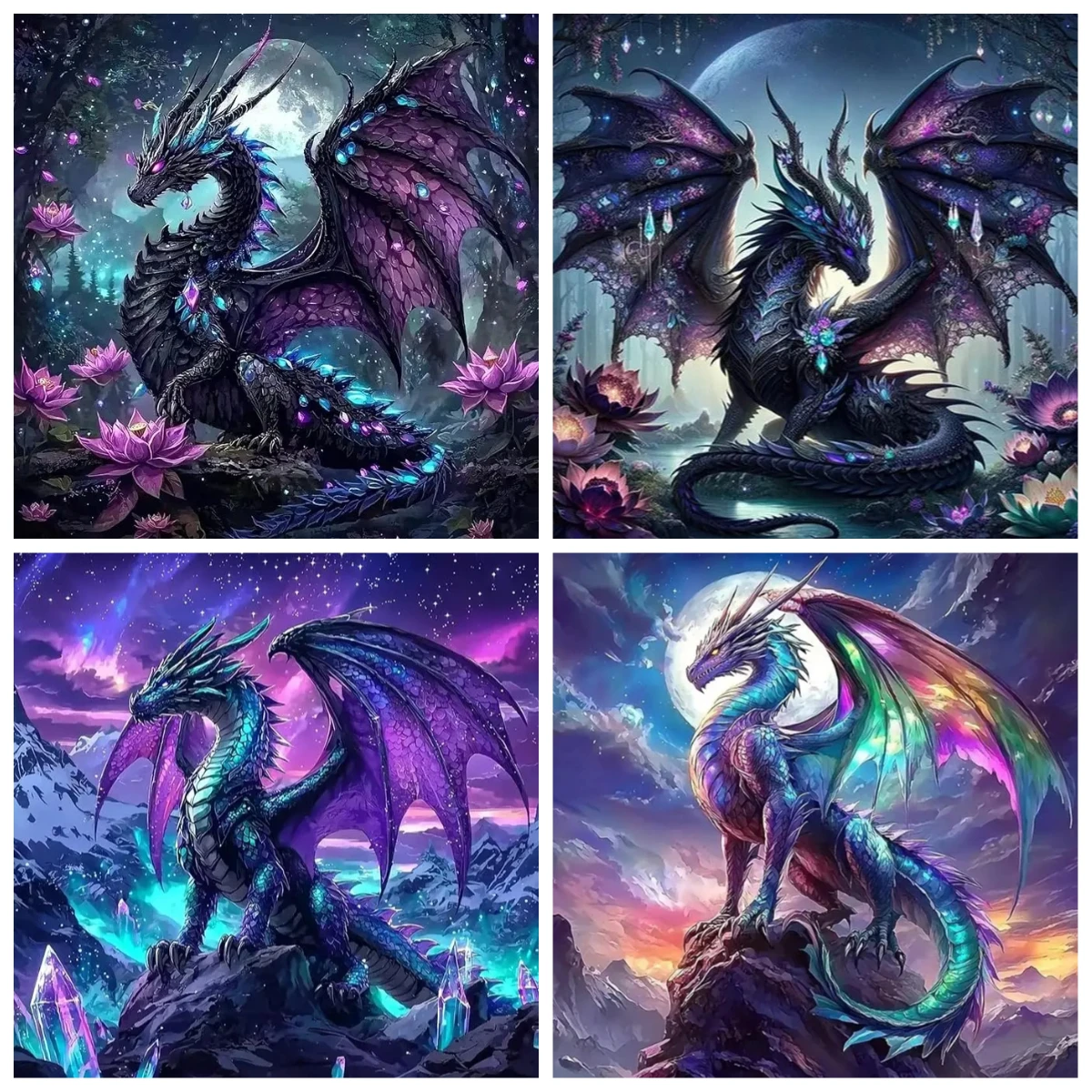 

Dragon Animal 1024 PCS Jigsaw Puzzles DIY Leisure Game Fun Toy Gift Suitable Family Friends