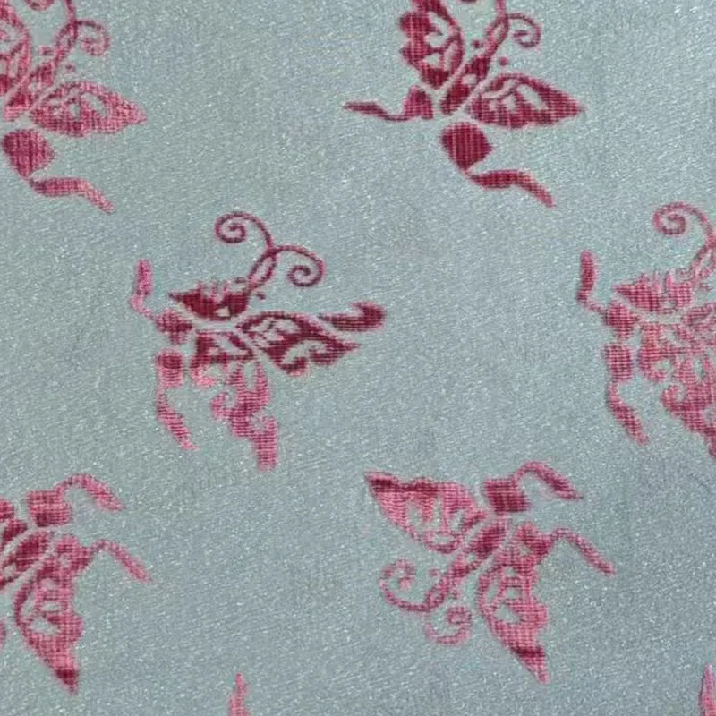 

Traditional Chinese style Zhangzhou velvet fabric dancing jacquard new Chinese-style evening dress