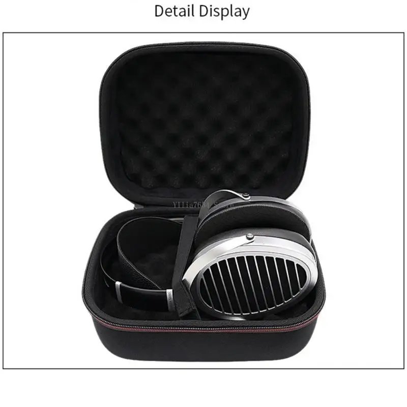 Protective Travel Storage Bag For ANANDA Over Ear Headphones Durability EVA Fabric Bag AntiDust And Scratch Resistant