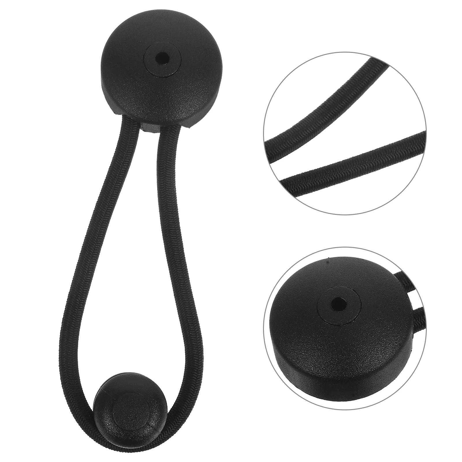 

Black Nylon Marine Fasteners Boat Supplies Hand-Held Snaps Camping Bungee Cords Car Cover Buckle Shockproof Weather Resistant